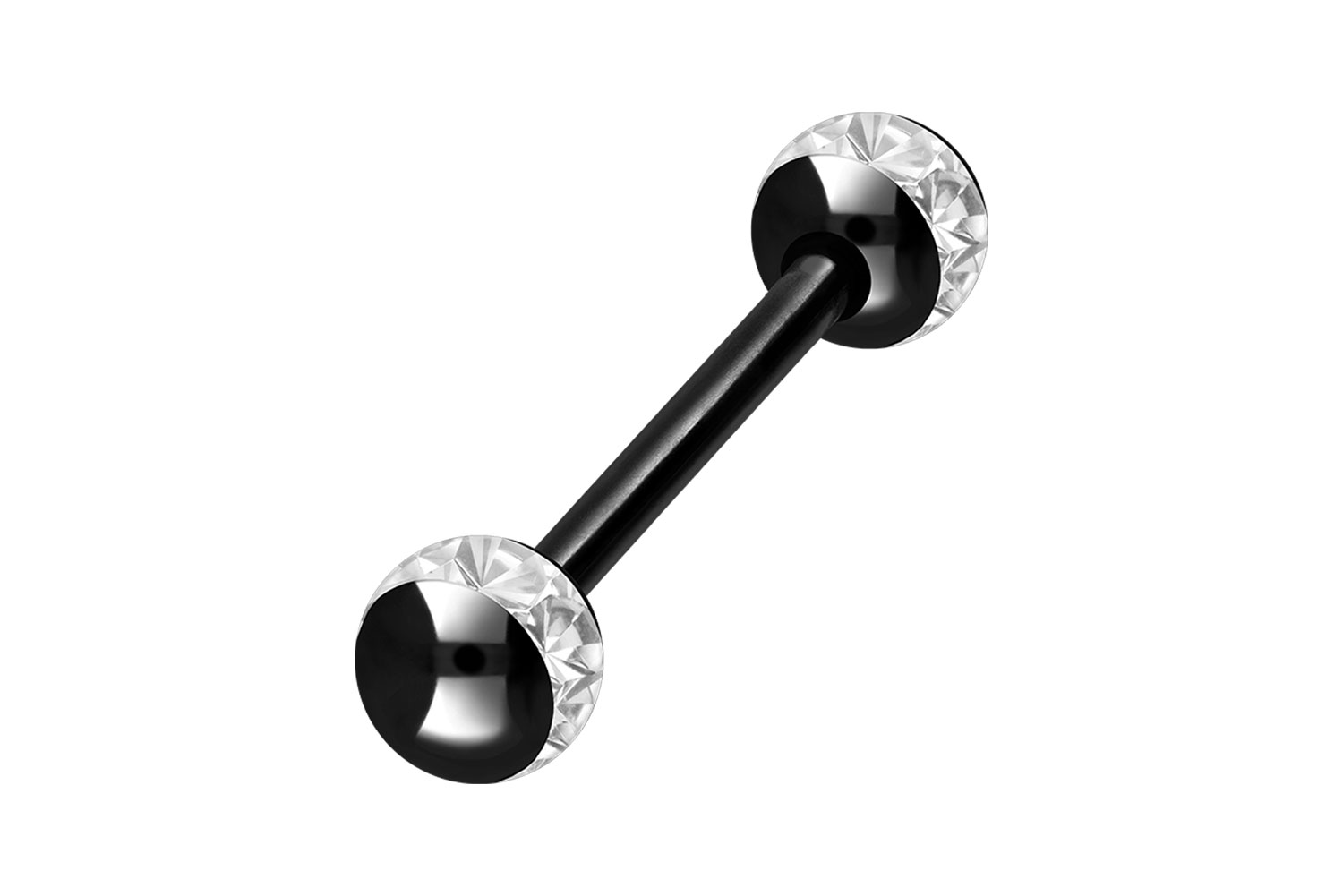 Chirurgenstahl Barbell Piercing EPOXY-RING-KUGELN